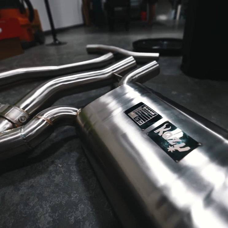 BMW G8X M3 / M4  Valved Exhaust - Catback - Single Midpipe