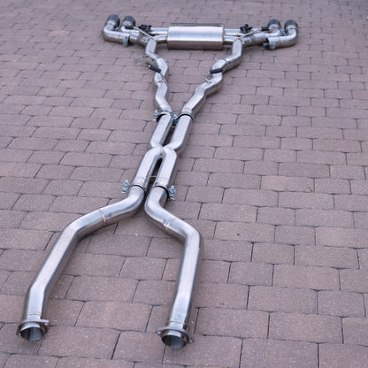 KAOS Stainless Steel Catback Exhaust - 2024+ BMW M5