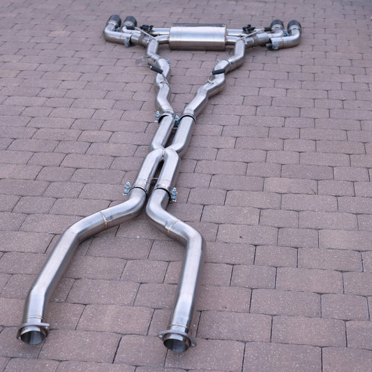 KAOS Stainless Steel Catback Exhaust - 2024+ BMW M5