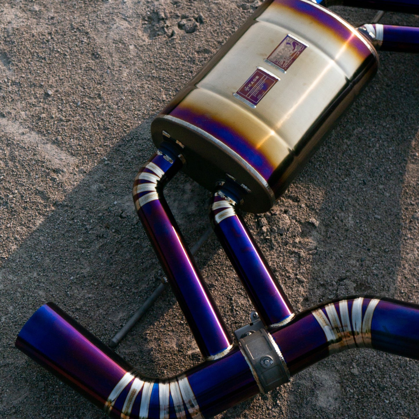 Titanium Catback Exhaust - 2015-2021 Mercedes AMG GT / GT S