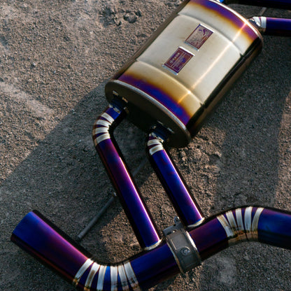 Titanium Catback Exhaust - 2015-2021 Mercedes AMG GT / GT S